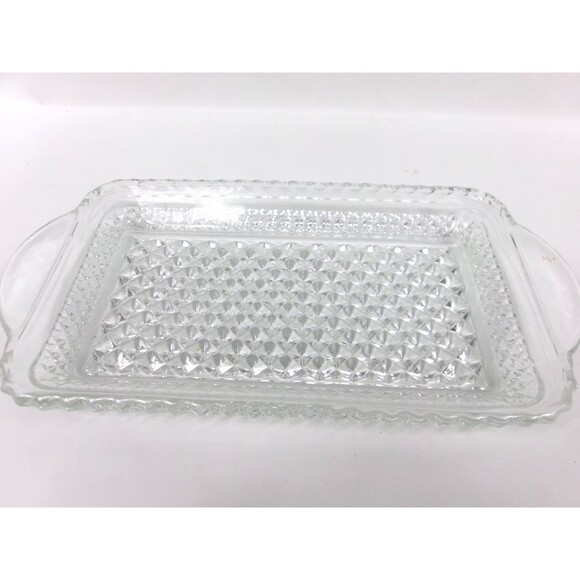 Vintage 1978 Leonard Silver Crystal Cranberry Dish and Serving Spoon Set - Picture 4 of 5